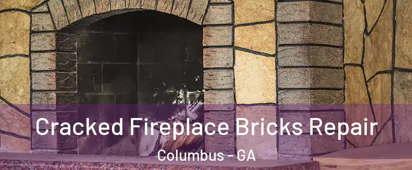  Cracked Fireplace Bricks Repair Columbus - GA