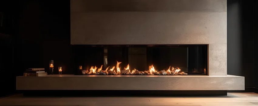 Gas Fireplace Ember Bed Design Services in Columbus, Georgia