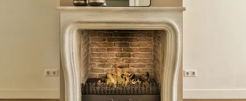 Vintage-style Fireplace Redesign in Columbus, Georgia