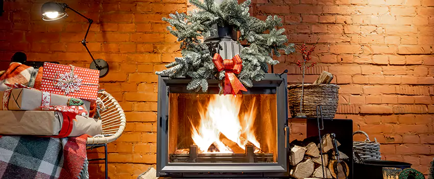 Travis Industries Linear Gas Fireplace Installation in Columbus, Georgia