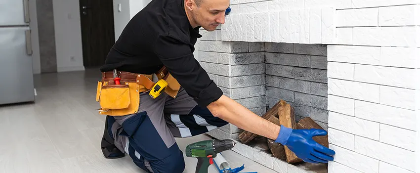 Fireplace Damaged Damper Frame Repair Services in Columbus, Georgia
